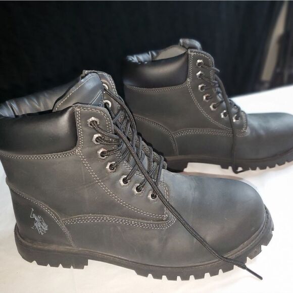 U.S. Polo Assn. Men's Owen Ankle Boots  Size 9.5 M Excellent condition - Picture 2 of 10